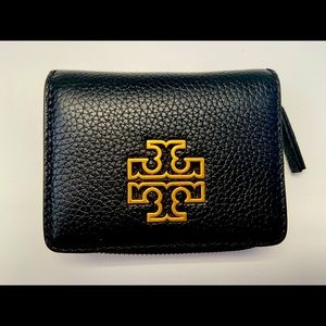 Britten Mini Zip Card Coin Leather Wallet